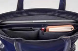 15 inch Vintage Leather Laptop Briefcase Bags Rossie Viren