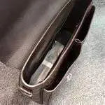Crocodile Belly Leather Lock  Briefcase