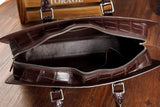 Crocodile Leather Briefcase