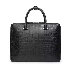 Mens Briefcase Bags In Crocodile Leather