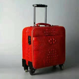 Crocodile Leather Luggage,Crocodile Leather Trolley Case,Suit Case