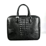Crocodile Leather Top Handle Bags