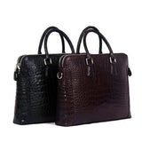 Crocodile Leather Briefcase  For Men