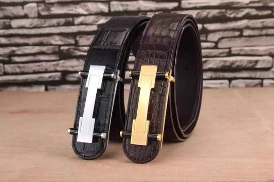 alt
Thắt lưng da cá sấu một hàng xương sống dành cho nam