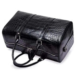 Genuine Crocodile  Belly Leather Duffel  Travel Bag
