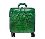 Genuine Crocodile  Luxury Luggage / Roller Bag