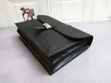Genuine Crocodile Leather Briefcase Top Handle Bags
