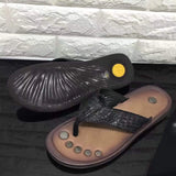 Genuine Crocodile Leather Flip Flop