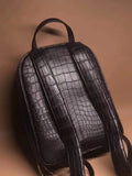Genuine Crocodile Leather Large Backpack Knapsacks