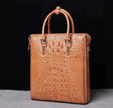 Genuine Crocodile Messenger Bag ,Crossbody Bag,Small Briefcase