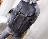 Genuine Ostrich Leather Backpack
