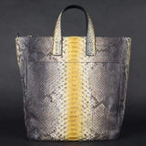 Genuine Python Tote Shopping Hobo Bag