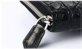 Genuine crocodile leather Large Long Zip Wallet