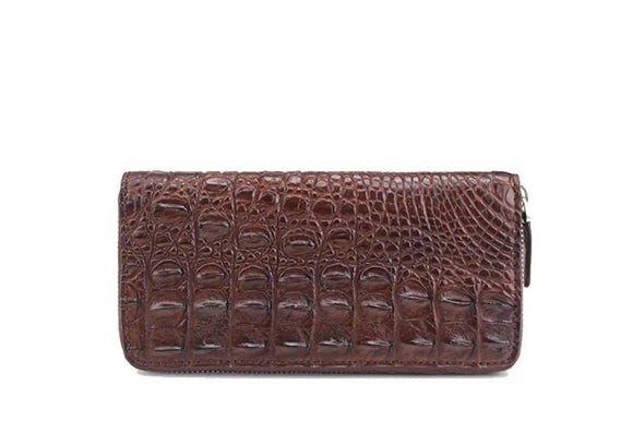 Genuine crocodile leather wallet