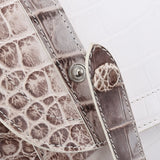 Hilmalaya White Crocodile Leather Backpack