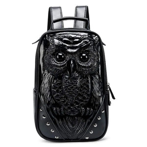 Hip Hop 3D Owl Backpack, Fashion Owl Backpack