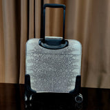 Real Lizard Leather 15-Inch Underseater Carry-On Luggage