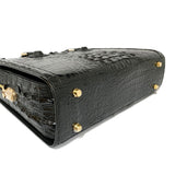 Crocodile Briefcase ,Crocodile Skin Leather Briefcase Business Bags