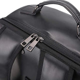 Men's PU Backpack Cylinder Fashion Travel Bag Casual Sports Hedgehog Spike Punk Backpack Bag Computer Bag