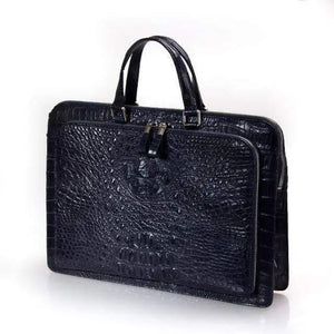 Mens Crocodile Leather Briefcase , Laptop & Business Attache Bags