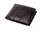 Mens Genuine Crocodile Leather Wallet,Bifold Wallet,ID Wallets,Coin Card Case