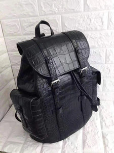 Preorder Genuine  Crocodile Belly Backpack