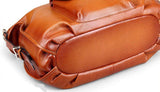 Rossie Viren  Cervo Deerskin Leather Top Handle Cross Body Bag