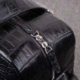 Unisex Crocodile Leather Extra Large Gym Travel Duffle Holdall Shoulder Bag