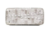Women's Crocodile Leather Tote bags White