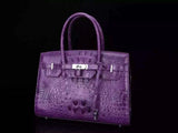 Womens Genuine Crocodile Leather Tote  Handbags