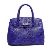Womens Genuine Crocodile Leather  Tote Handbags
