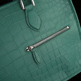 Copy of Genuine Crocodile Leather Briefcase Laptop Business Bag  Small