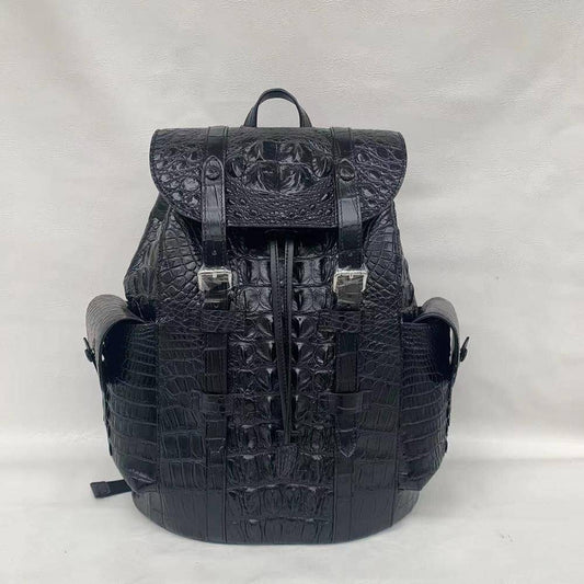 Prorder Genuine Crocodile Leather Backpack Small