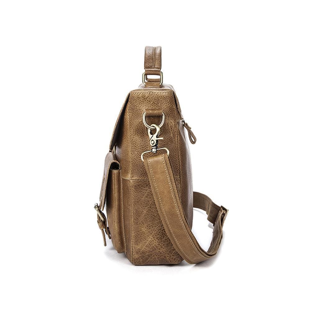 Borsa messenger postale beige