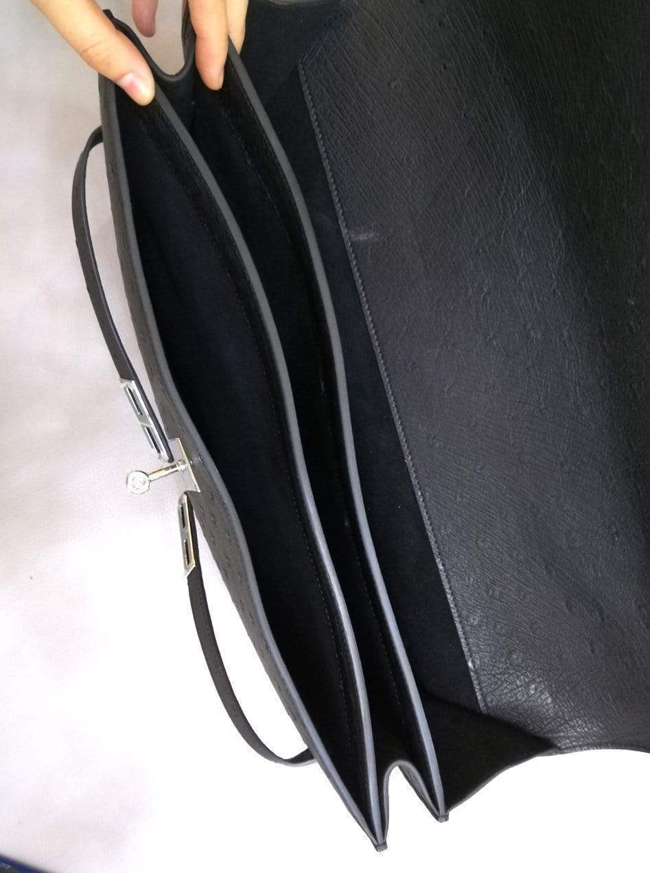 Preorder Togo Leather Briefcase Top Handle Bag
