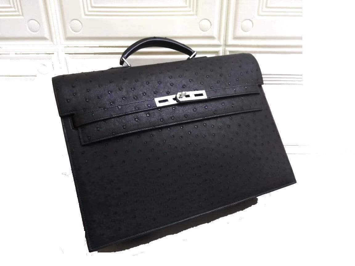 Preorder Togo Leather Briefcase Top Handle Bag