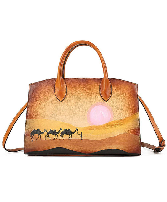 Rossie Viren Borse satchel vintage in pelle da donna con manico superiore