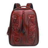 3D Animal Backpack 3D Chinese Double Flying Dragon Backpack,Waterproof 14 Inch Lightweight Computer Rucksack