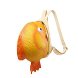 3D Animal Backpack 3D Girls Mini Waterproof Cartoon Cute Goldfish Backpack