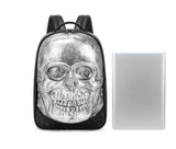 3D Bags Fashion Studded Skull Backpack