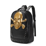 3D Skull Backpack, 3D Smile Pirate Skull And Crossbones