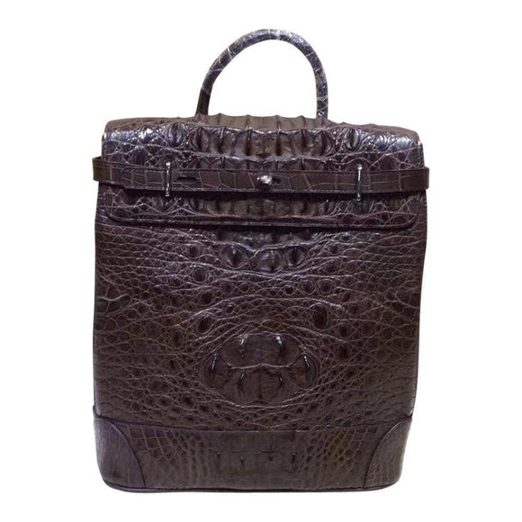 Crocodile Leather  Backpack