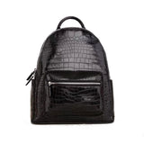 Crocodile Leather Backpack For Women