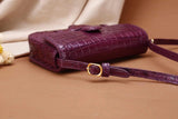 Crocodile Leather Bum Waist Belt Messenger Bag For Girls
