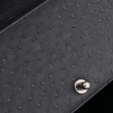 Designer Genuine Stingray Skin Leather Flap Purse Cross Body Messenger Shoulder Bag