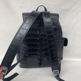 Genuine Crocodile  Leather Backpack Small