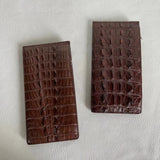 Genuine Crocodile Leather Card Holders