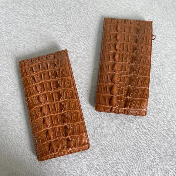 Genuine Crocodile Leather Card Holders