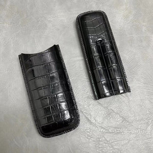 Genuine Crocodile Leather Cigaretter Case