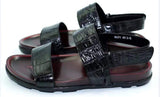 Genuine Crocodile Leather Sandals